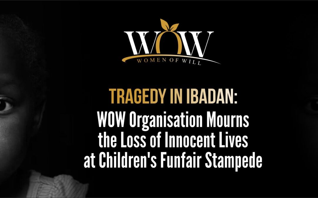 Tragedy in Ibadan: WOW Organisation Mourns the Loss of Innocent Lives at Children’s Funfair Stampede