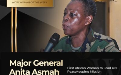 Major General Anita Asmah, First African Woman to Lead UN Peacekeeping Mission