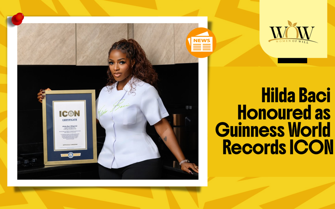 Hilda Baci Honoured as Guinness World Records ICON