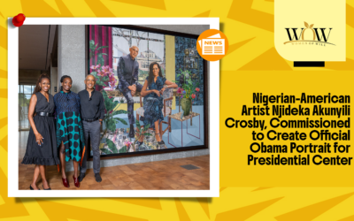 Nigerian-American Artist Njideka Akunyili Crosby Commissioned to Create Official Obama Portrait for Presidential Center