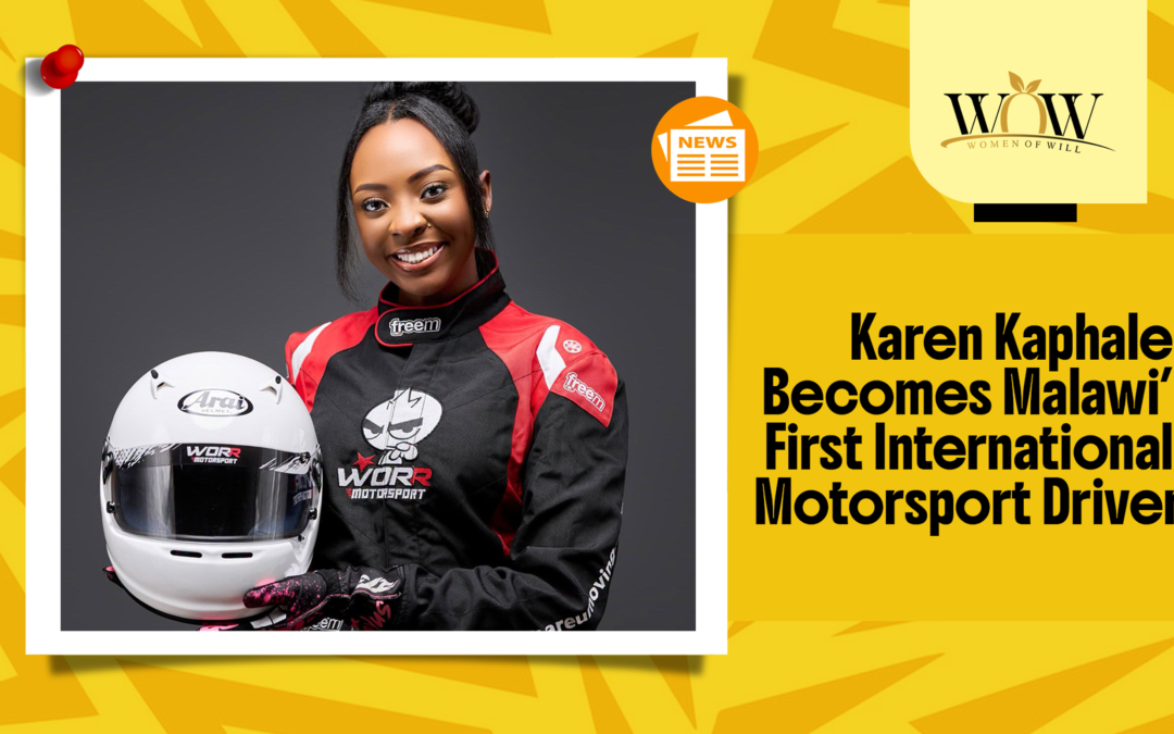Karen Kaphale Becomes Malawi’s First International Motorsport Driver