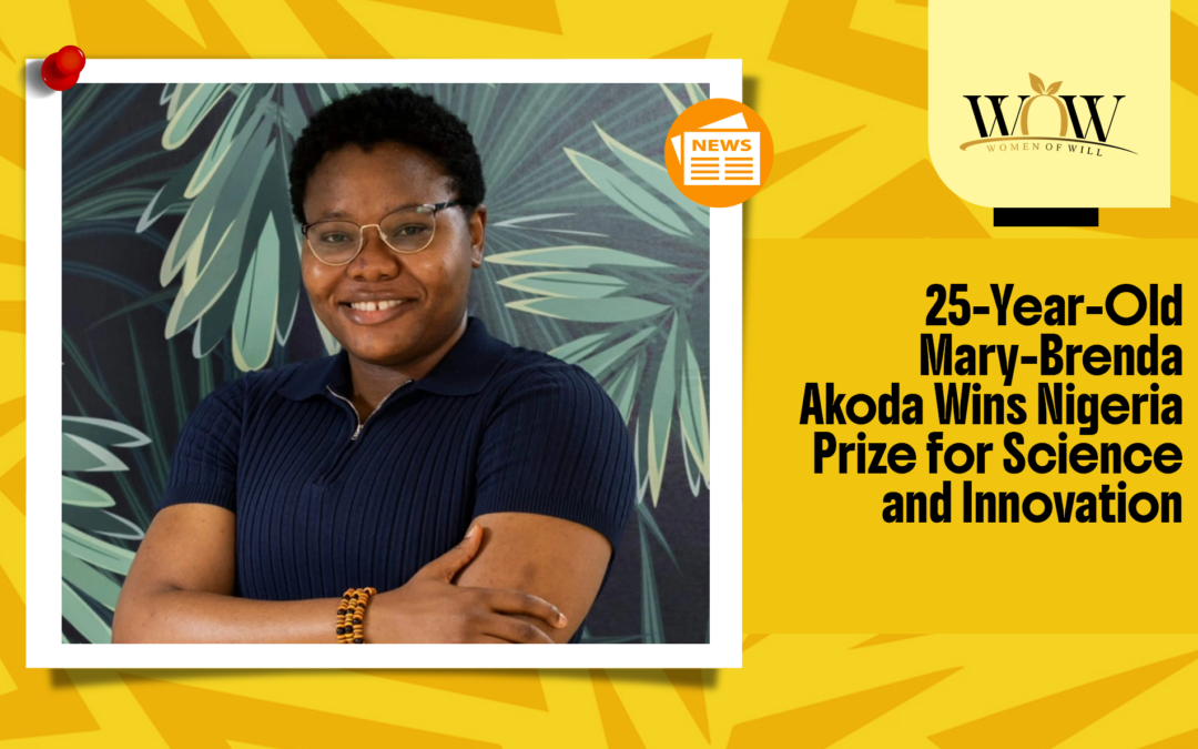 25-Year-Old Mary-Brenda Akoda Wins Nigeria Prize for Science and Innovation