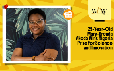 25-Year-Old Mary-Brenda Akoda Wins Nigeria Prize for Science and Innovation